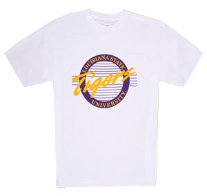 Louisiana State Circle Design T-Shirts by The Game